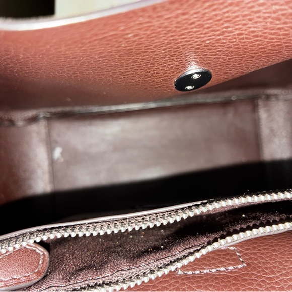 Coach Espresso Suede Crossbody Bag - Picture 9 of 14